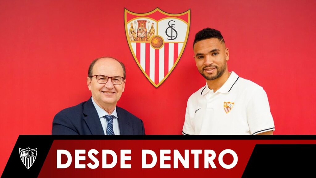 El primer día de En-Nesyri como sevillista
