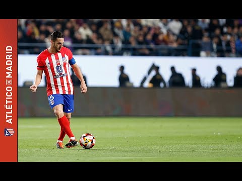 Koke y Griezmann hablaron tras el encuentro