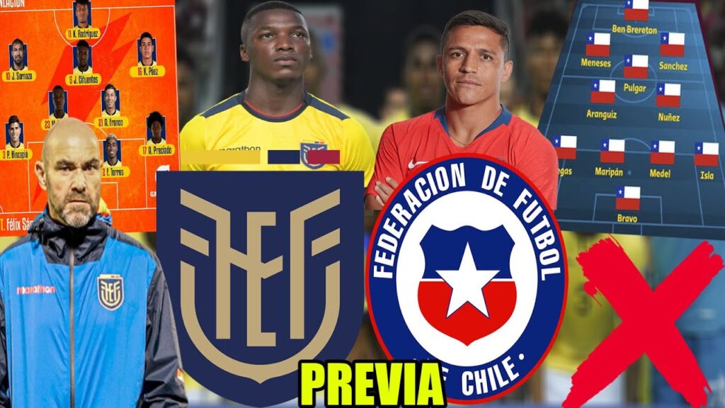 FELIX SANCHEZ SORPRENDE A TODOS CON SU ALINEACION ECUADOR PARA ENFRENTAR A CHILE! PREVIA