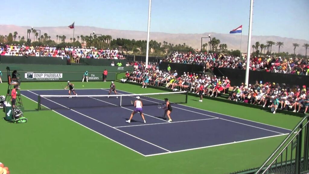 Huber/Raymond [1] vs. Erakovic/Niculescu - 2012 BNP Paribas Open