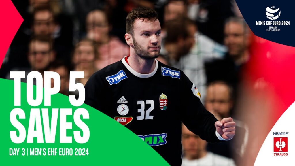 TOP 5 SAVES | Day 3 | Men's EHF EURO 2024