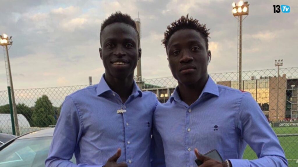 Krepin Diatta reprend du service et pose avec Amadou Sagna