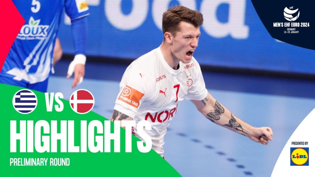 Denmark go past Georgia | Georgia vs Denmark | Highlights | Men's EHF EURO 2024