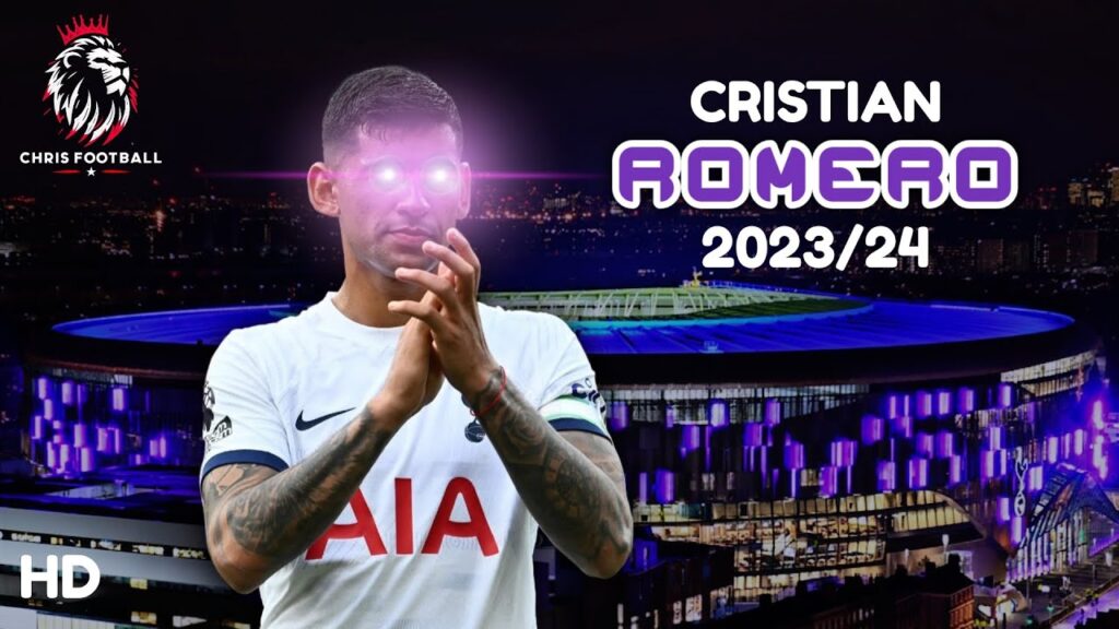 Cristian Romero - The BUTCHER - Defensive Skills, Passes & Goals - 23/24 |HD