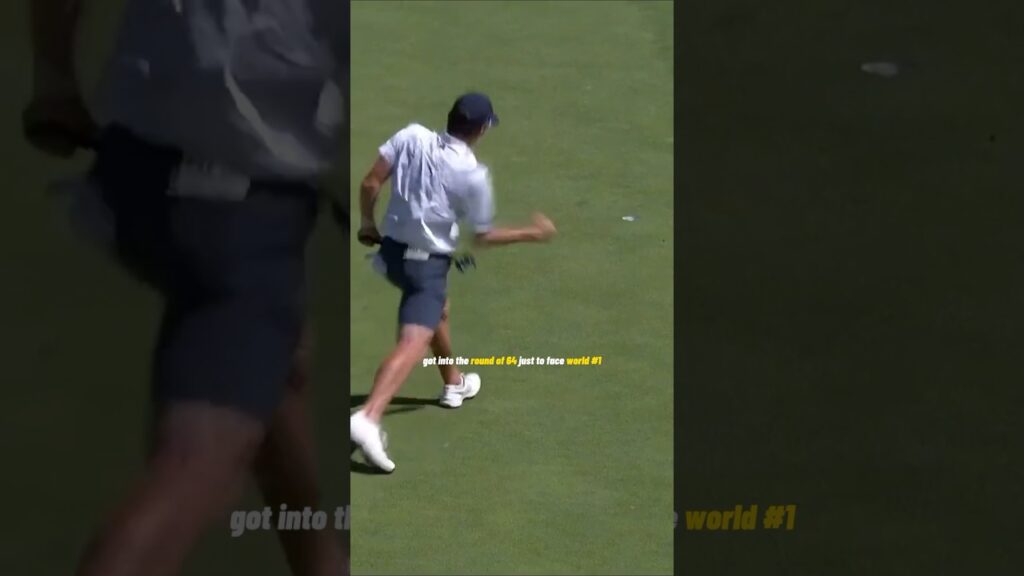 Nick Dunlap has joined Tiger Woods in HISTORY! #golf #shorts
