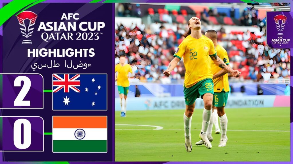 Jackson Irvine Goal | Australia vs India 2-0 Extended Highlights | AFC Asian Cup 2023