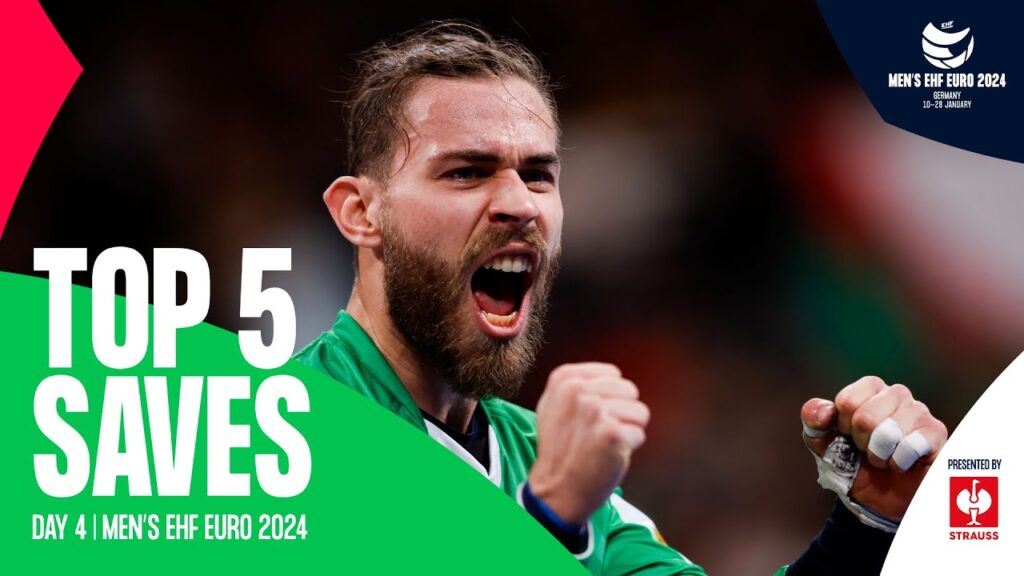 TOP 5 SAVES | Day 4 | Men's EHF EURO 2024