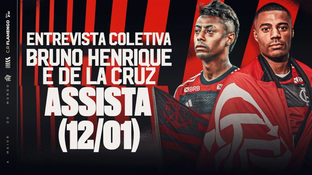 Entrevista Coletiva | Bruno Henrique e Nicolás de la Cruz