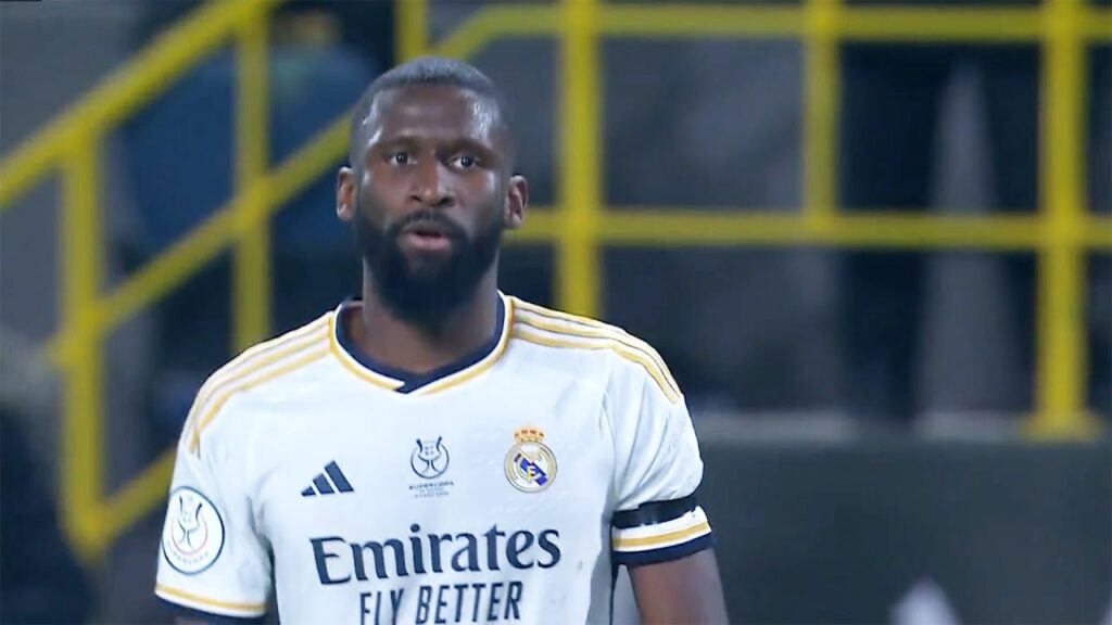 Antonio Rudiger vs Atletico Madrid Supercup (10/01/2024)