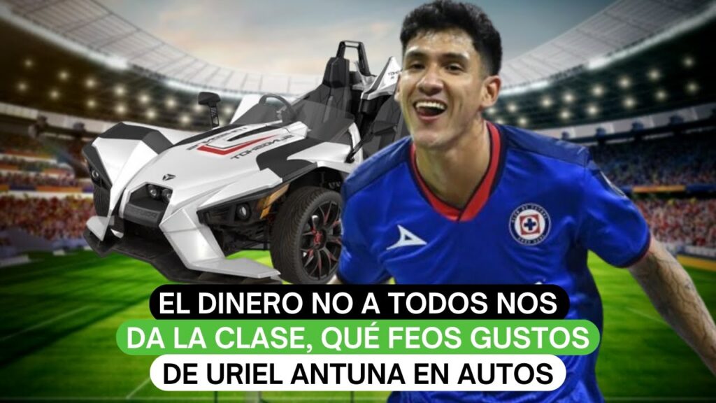 El dinero no a todos nos da la clase, qué feos gustos de Uriel Antuna en autos
