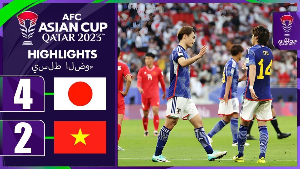 Ayase Ueda Goal | Japan vs Vietnam 4-2 Extended Highlights | AFC Asian Cup 2023