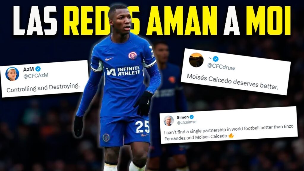 Esto OPINAN en las REDES SOCIALES sobre πͺπ¨ MOISES CAICEDO | REACCION π¦π· Esto OPINAN en las REDES SOCIALES sobre πͺπ¨ MOISES CAICEDO | REACCION π¦π·