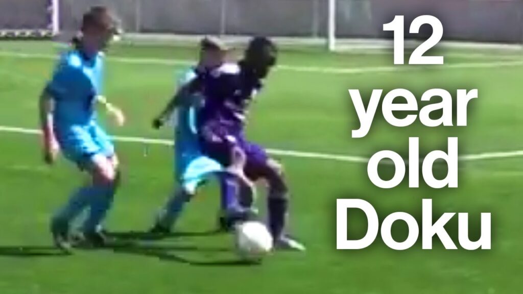 12 Year Old Jeremy Doku Was Already Insane
