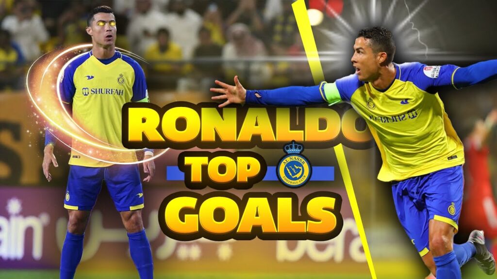 Cristiano Ronaldo's best goals in Saudi Arabia's AL Nasr Club🐐😍