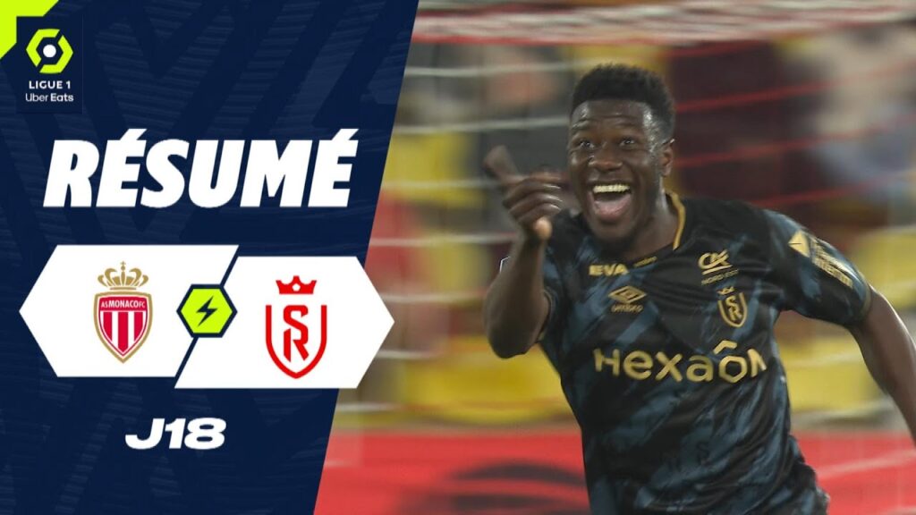 AS MONACO – STADE DE REIMS (1 – 3) – Résumé – (ASM – SdR) / 2023-2024 AS MONACO - STADE DE REIMS (1 - 3) - Résumé - (ASM - SdR) / 2023-2024