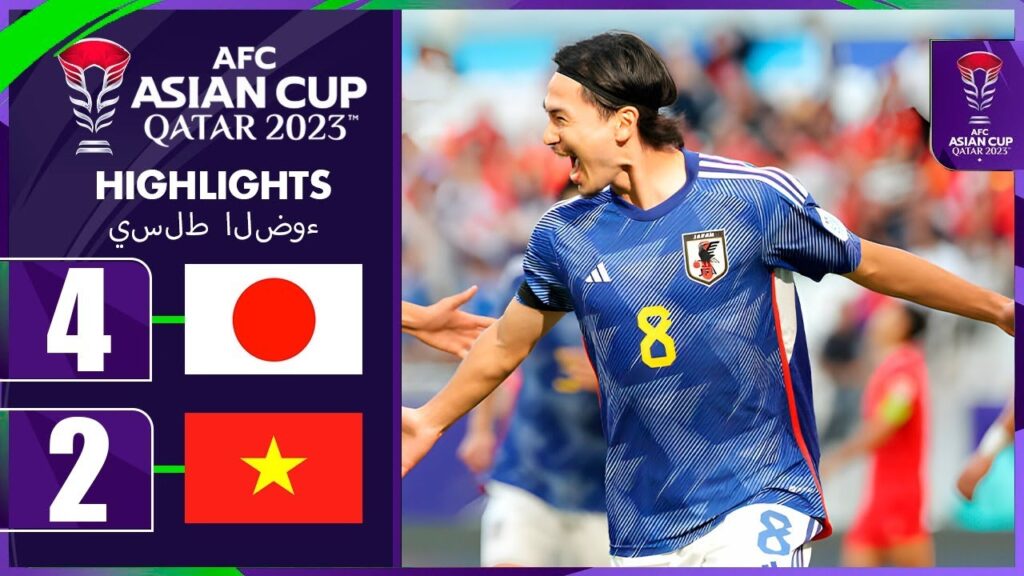 Takumi Minamino Goal | Japan vs Vietnam 4-2 Extended Highlights | AFC Asian Cup 2023