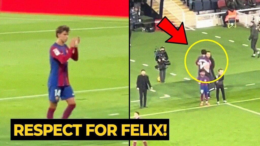 Joao Felix got standing ovation from Barca fans after his goal vs Atletico Madrid | Football News