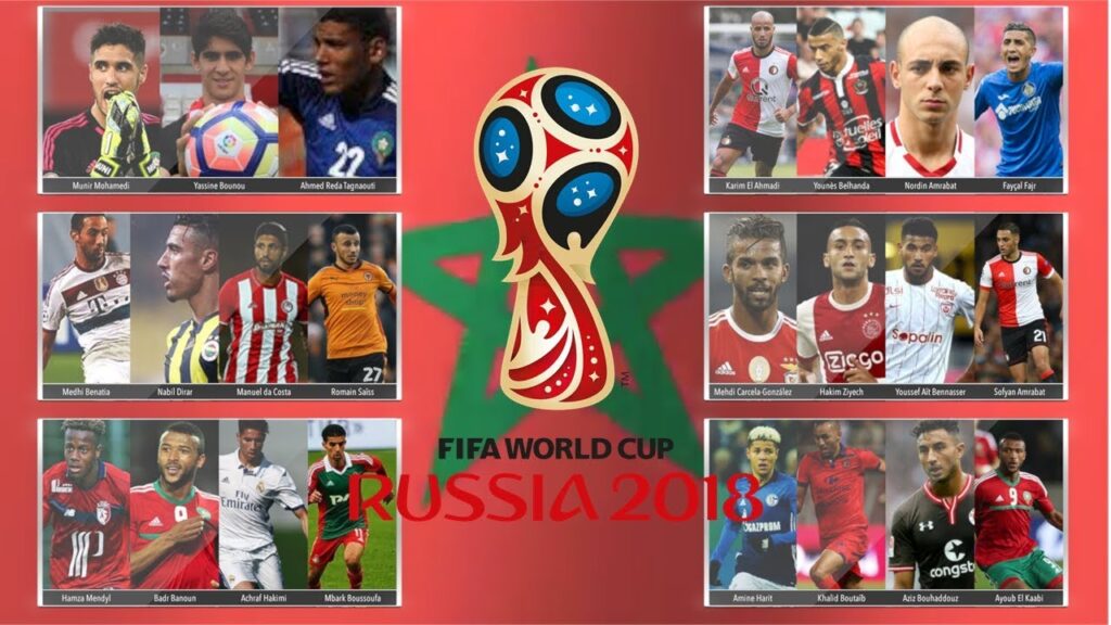 Morocco 2018 World Cup Squad