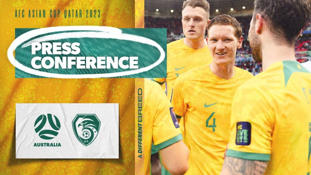 Kye Rowles: We're focussed on the enormity of this tournament | Press Conference | Australia v Syria