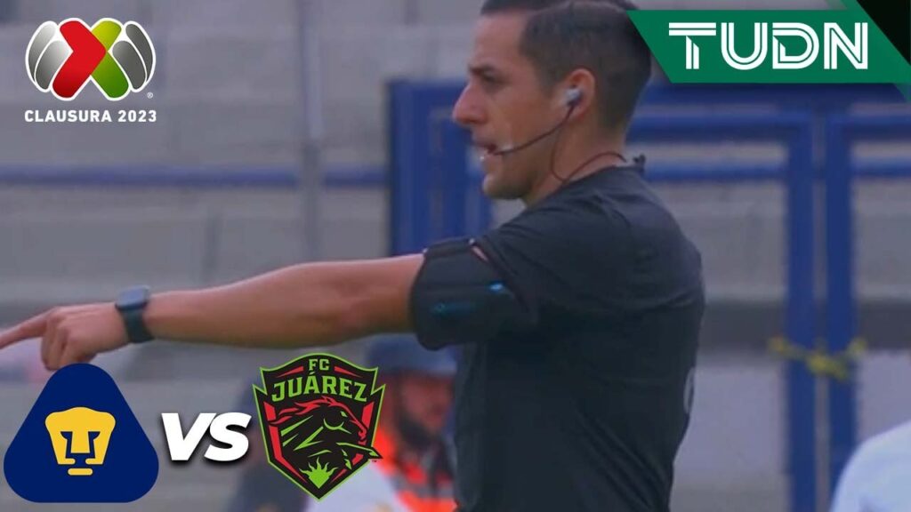 ¡ERA UN GOLAZO! Gol ANULADO de Chino Huerta | Pumas 1-0 FC Juárez | Liga Mx - CL2024 J1 | TUDN
