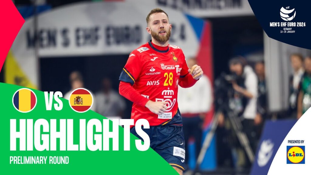 Spain back to winning ways | Romania vs Spain | Highlights | Men's EHF EURO 2024