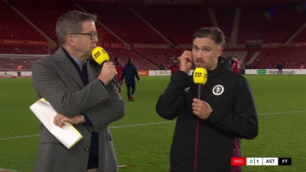 Middlesbrough 0-1 A Villa | Matty Cash's late deflected strike gives  Aston Villa win in the FA Cup