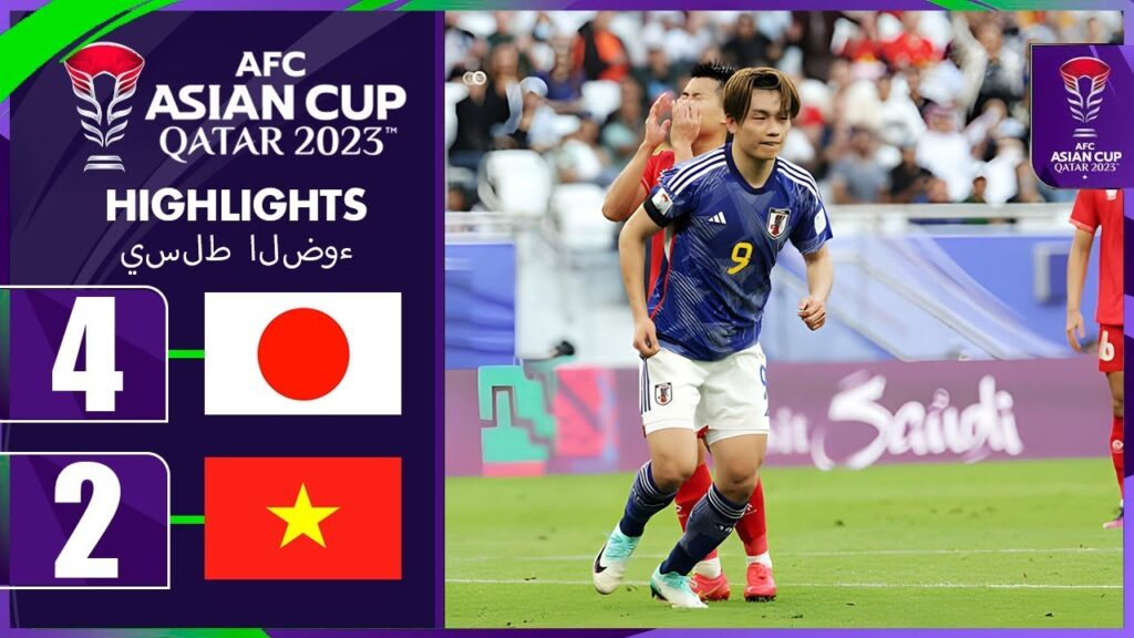 Ayase Ueda Goal | Japan vs Vietnam 4-2 Extended Highlights | AFC Asian Cup 2023