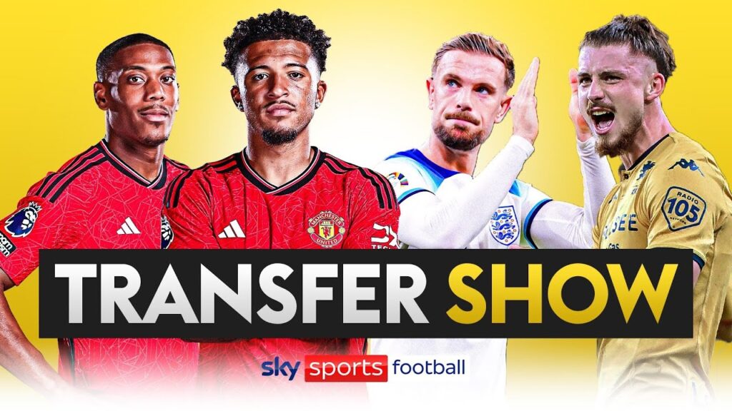 TRANSFER SHOW LIVE! 💢 | Latest on Sancho, Martial, Dragusin, and more!