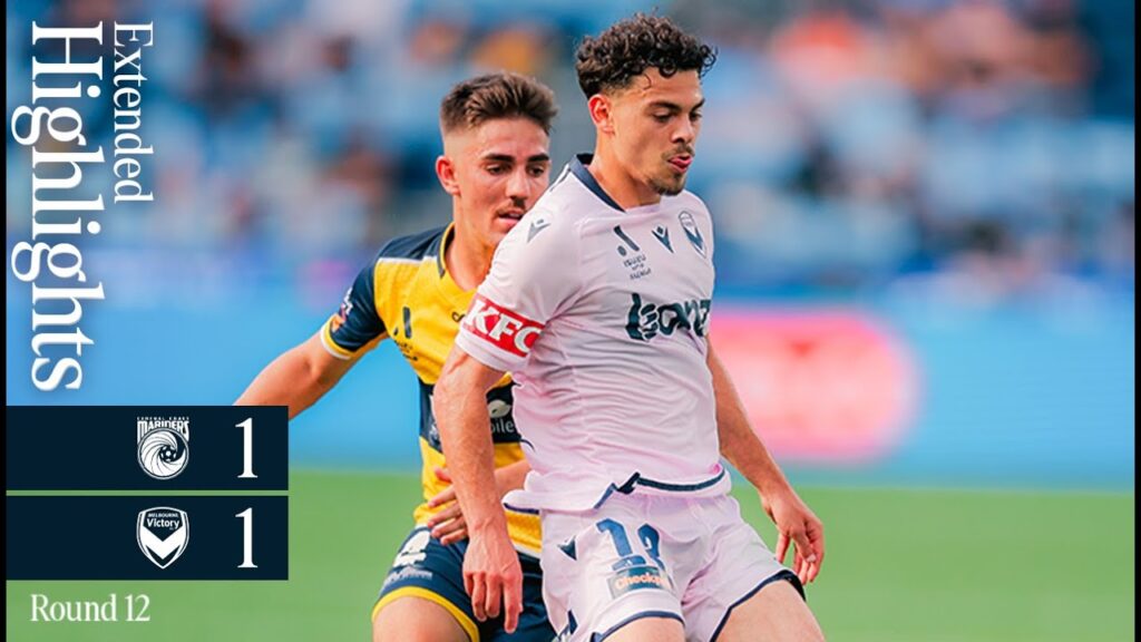 Central Coast v Melbourne Victory | EXTENDED HIGHLIGHTS | ALM Rd12