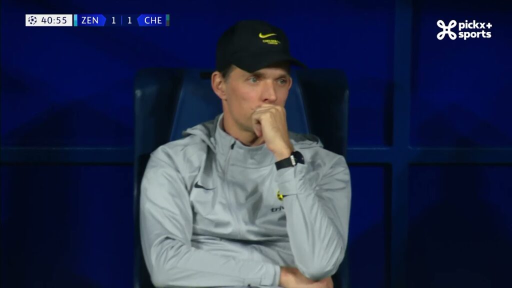 Champions League 08/12/2021 / Goal Azmoun against Chelsea