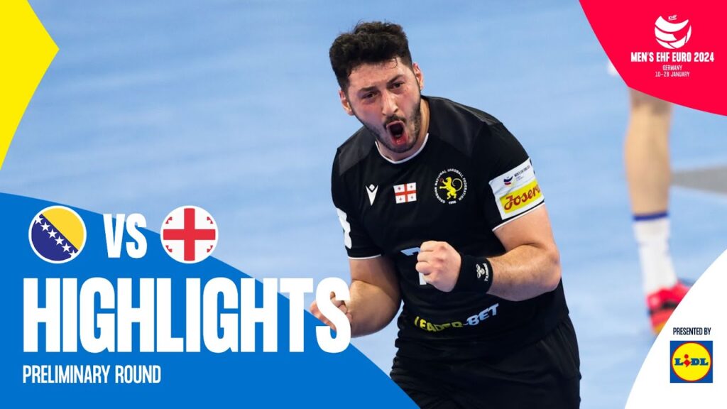 They made history! | Bosnia Herzegovina vs. Georgia | Highlights | Men's EHF EURO 2024