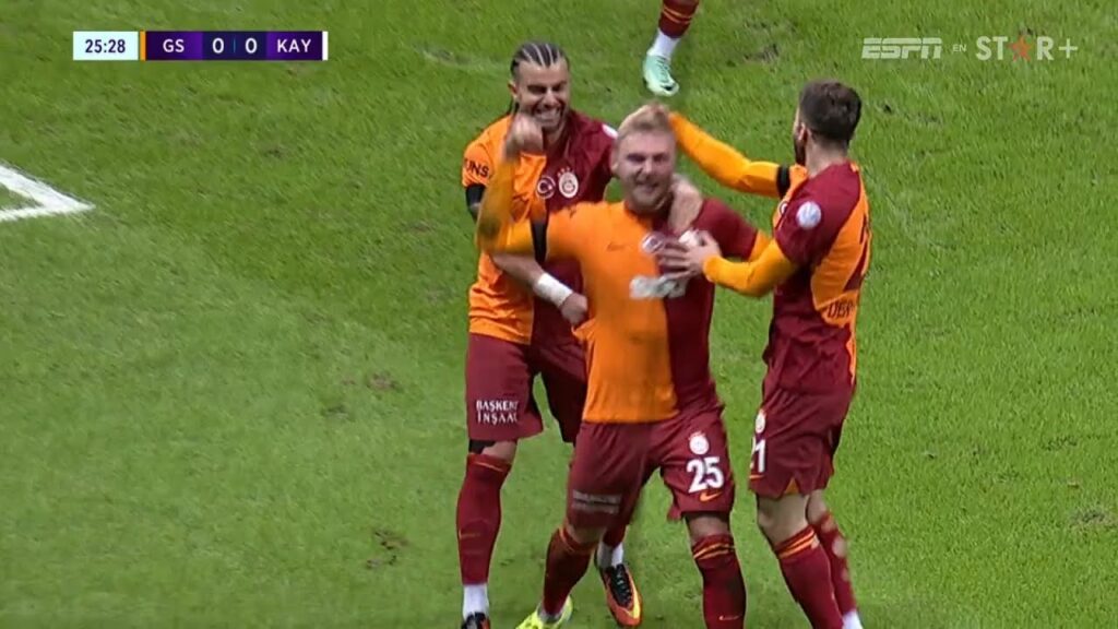 Victor Nelsson Golü | Galatasaray vs Kayserispor 1-0 MAÇ ÖZETI | Süper Lig 2023/24