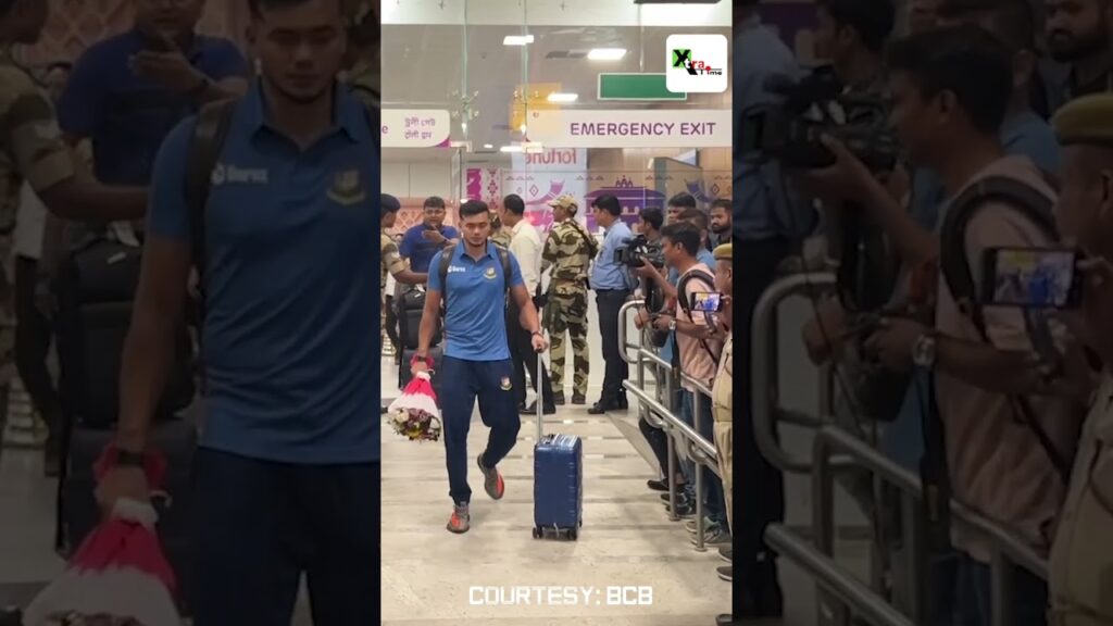 Shakib al Hasan led Bangladesh team arrives in Guwahati l WorldCup2023