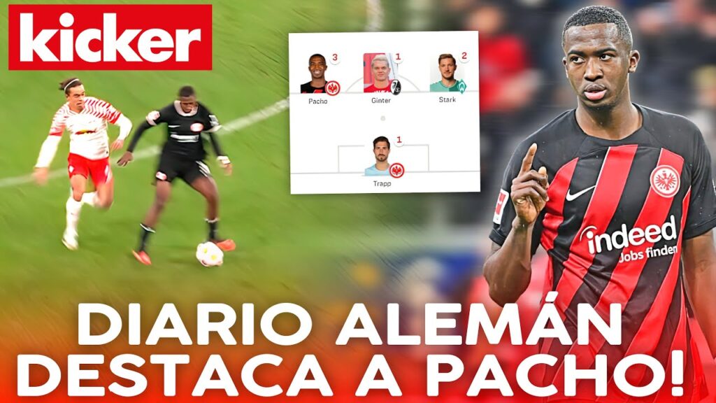 🇩🇪¡EN ALEMANIA DESTACAN a WILLIAN PACHO! ES PARTE DEL 11 IDEAL de la BUNDESLIGA