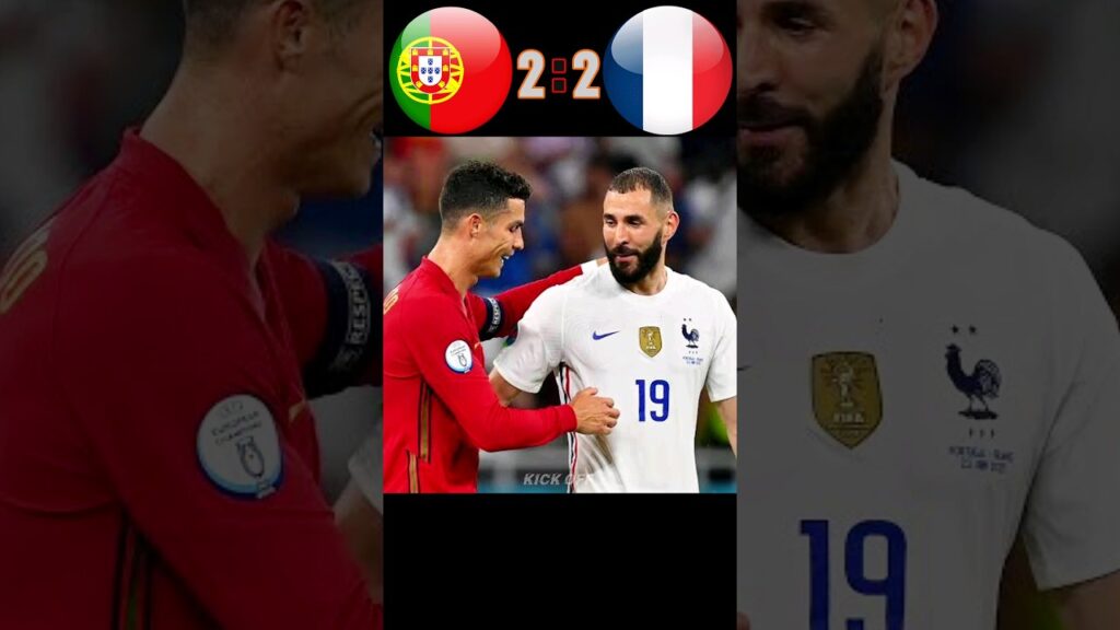 Portugal 🆚️ France | EURO 2021 | Full Highlights #shorts #football #ronaldo