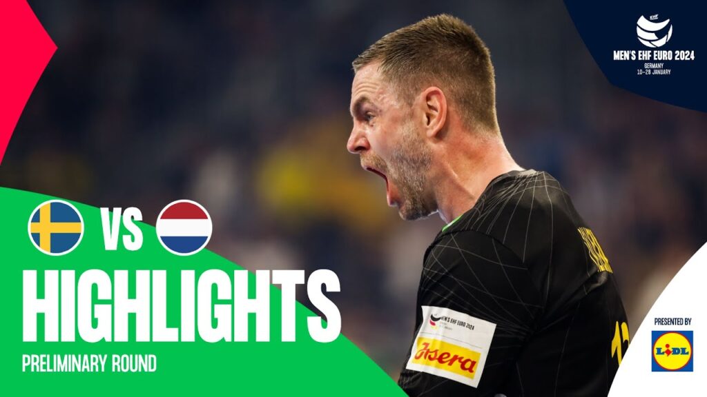 This EURO is PURE MADNESS 🤯 | Sweden vs. Netherlands | Highlights | Men's EHF EURO 2024