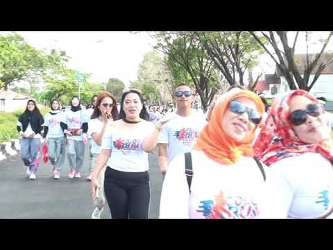 Meriah.!! Bassi Toa di Colour Run Belopa 2019