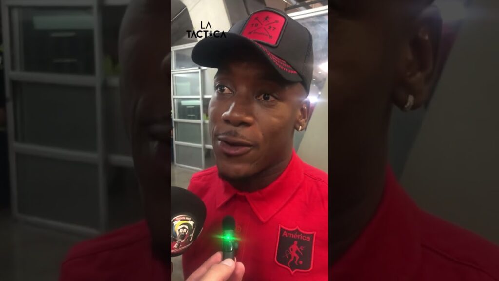 E. Valencia | Delantero de América tras triunfo ante Cerro Porteño | Amistoso internacional