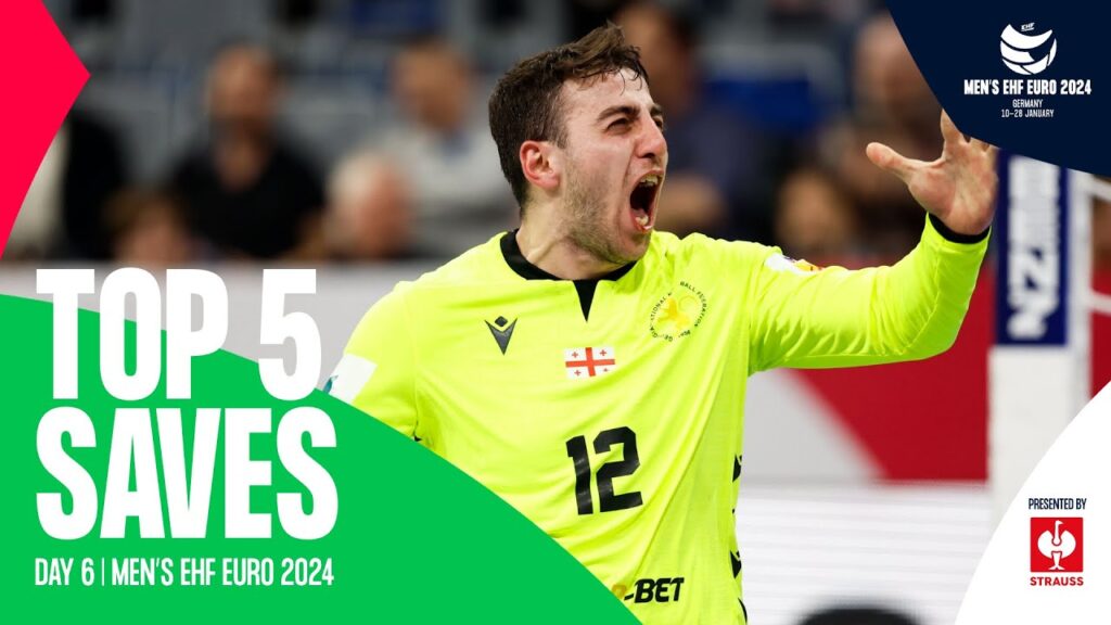 TOP 5 SAVES | Day 6 | Highlights | Men's EHF EURO 2024
