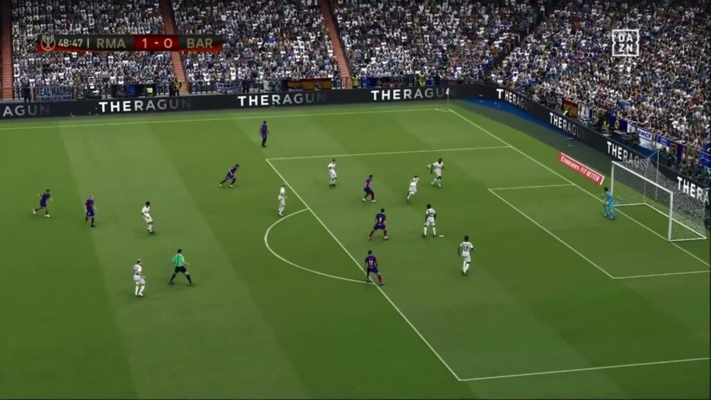 Robert Lewandowski Goal | Real Madrid vs Barcelona 2-1 Highlights | Supercopa de España FINAL