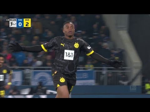 SV Darmstadt 98 vs Borussia Dortmund 0-3 Youssoufa Moukoko, Marco Reus & Julian Brandt score in win