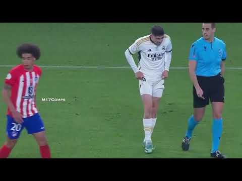 Federico Valverde vs Atletico Madrid | 10/01/24 | Spanish Super Cup Semi-Final