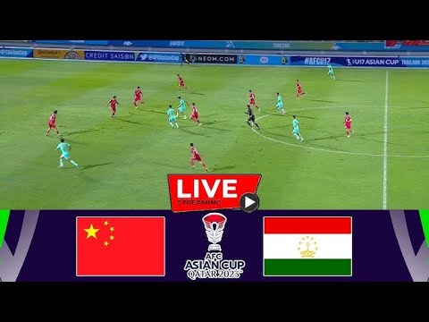 🔴[LIVE] CHINA VS TAJIKISTAN - AFC ASIAN CUP 2023 [GROUP A] - FOOTBALL LIFE