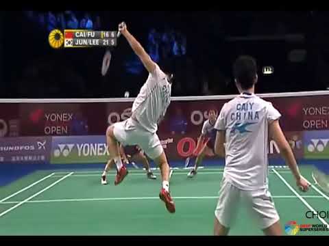 Highlight - 17. 2011 Cai Yun, Fu Haifeng vs Jung Jae Sung, Lee Yong Dae - Denmark Open