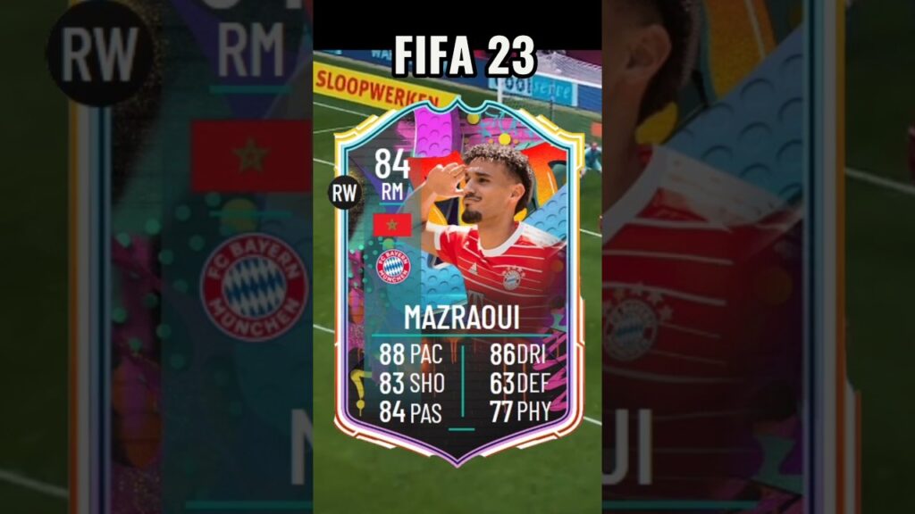 MAZRAOUI🇲🇦 - EVOLUCIÓN(Todas cards oficiales de Ultimate Team) #mazraoui #ajax #bayern #futbol