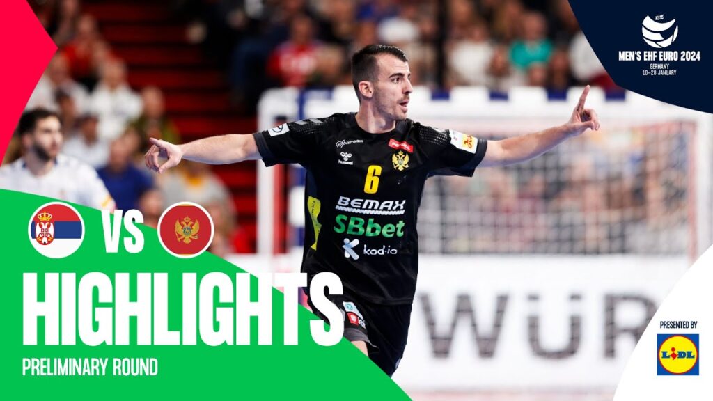 This is just TOO MUCH | Serbia vs. Montenegro | Highlights | Men's EHF EURO 2024