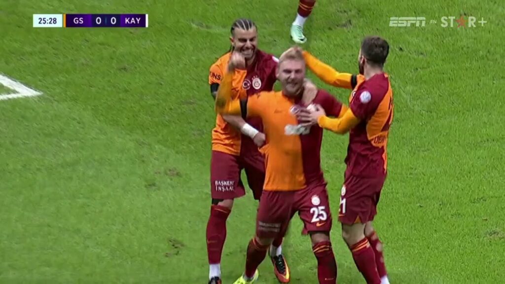 Victor Nelsson Golü | Galatasaray vs Kayserispor 1-0 MAÇ ÖZETI | Süper Lig 2023/24