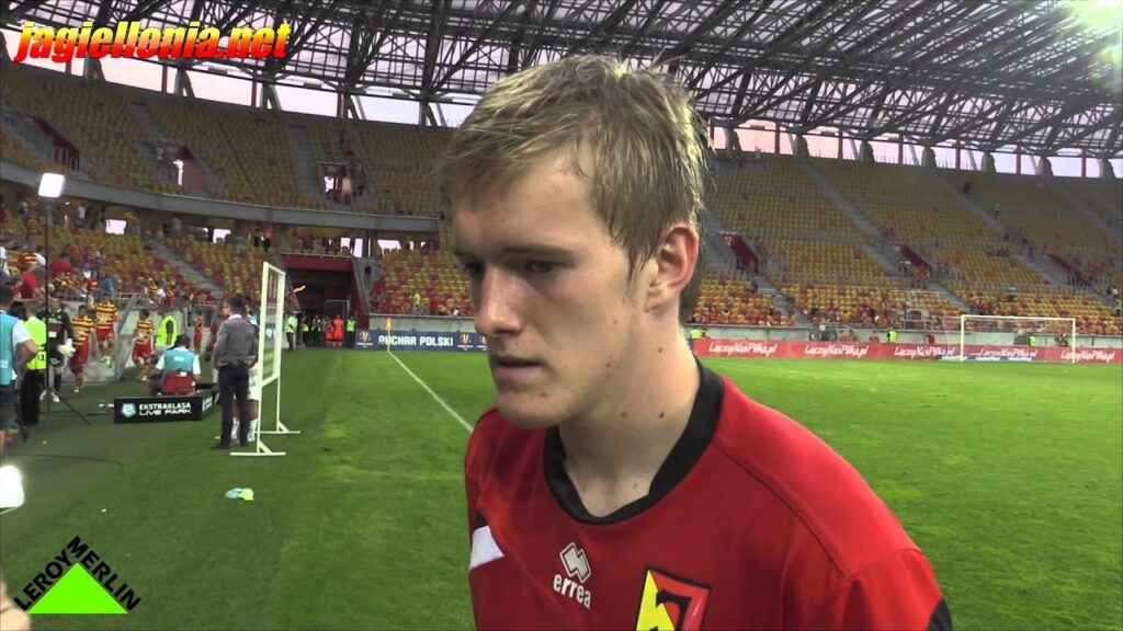 Karol Świderski po meczu z Pogonią (12.08.2015)