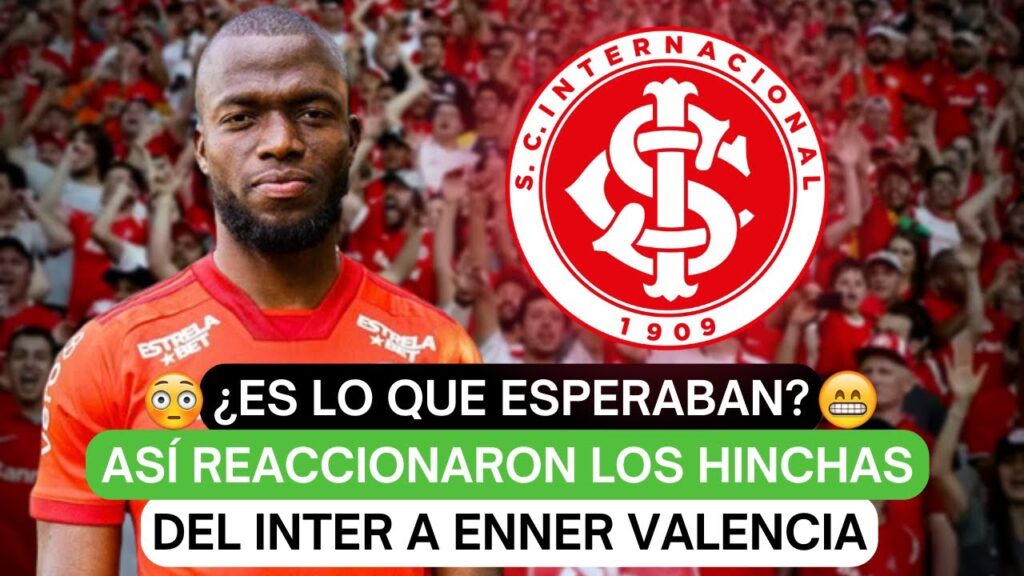 🤔¿Es lo que esperaban? Así reaccionaron los hinchas del Inter a Enner Valencia😳