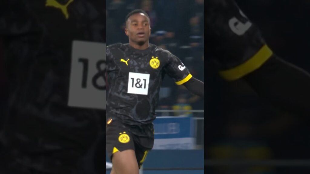 Moukoko‘s goal is one to hear